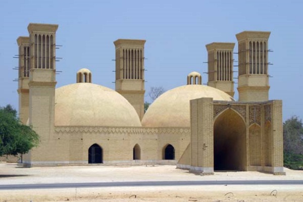 ورودی آب انبار دوقلو کیش