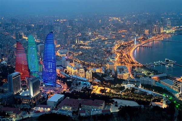 برج های شعله باکو؛ جواهری از معماری مدرن در قلب تاریخ 🏙️🔥