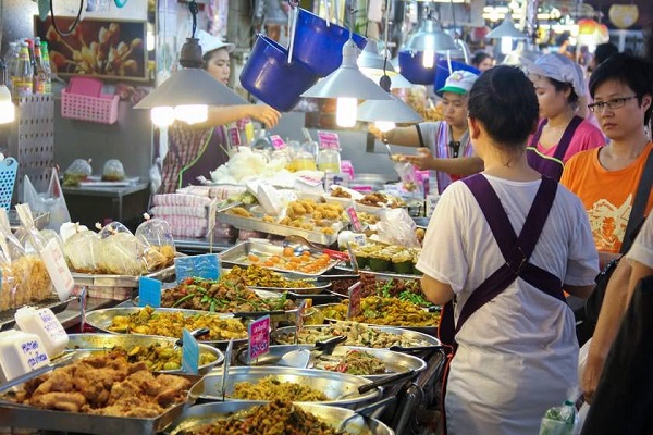 محصولات بازار مواد غذایی اور تور کور تایلند